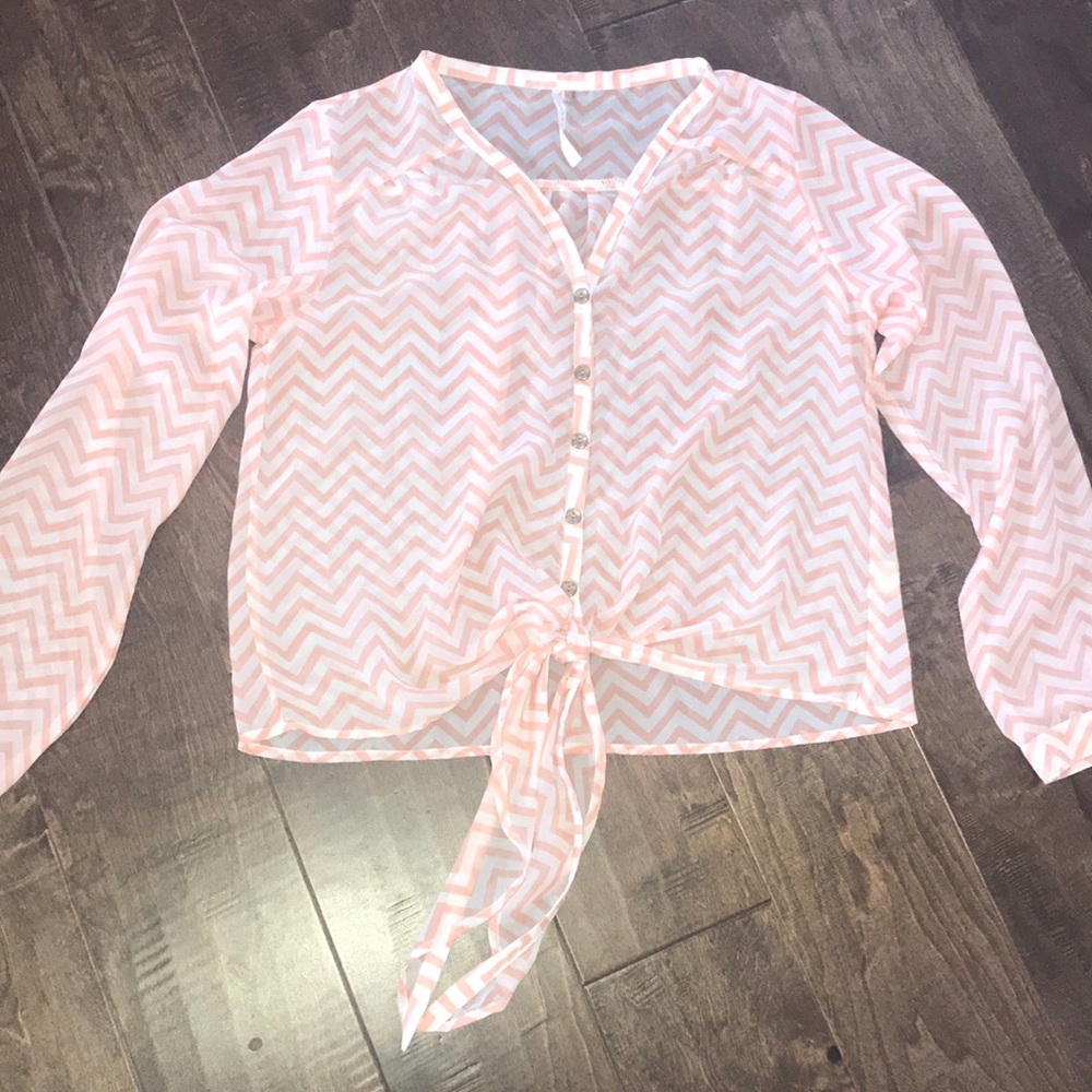 Sheer blouse